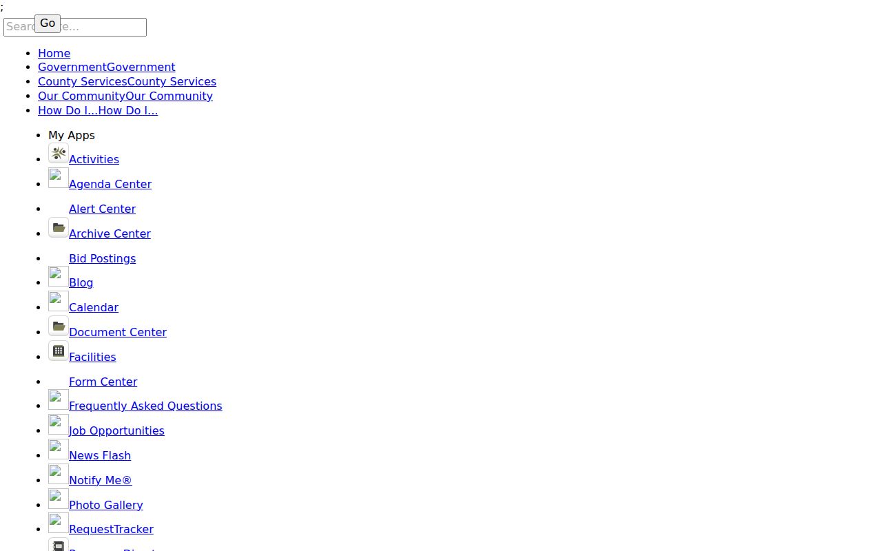 Floyd County Sheriff directory for Rockford contracted police records